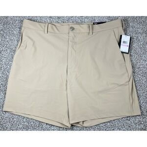 Callaway Mens 38 7" Performance Stretch Golf Shorts NEW $ 78 Khaki Tan Chincilla